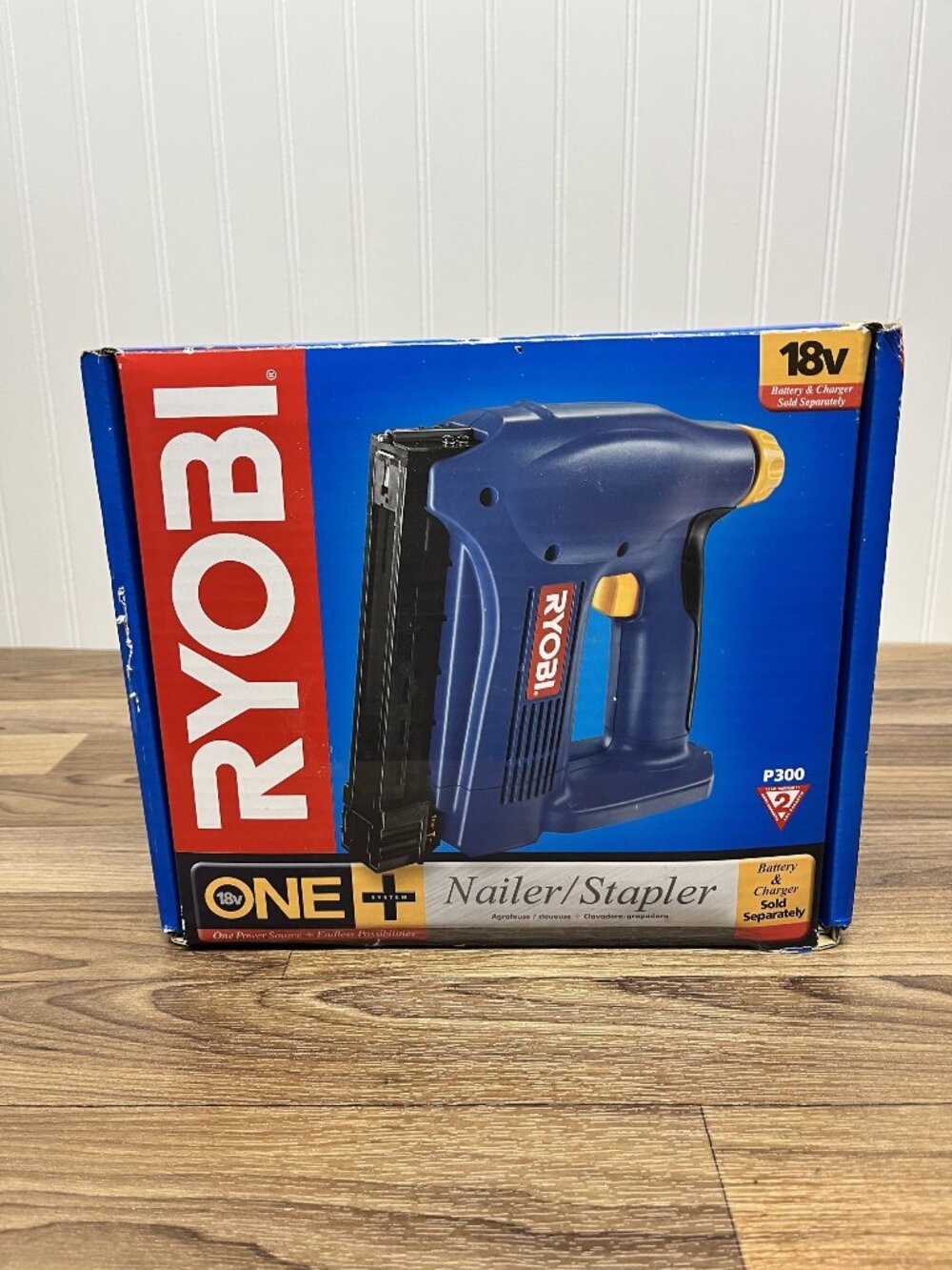 Ryobi P300 18V Cordless Nailer/Stapler